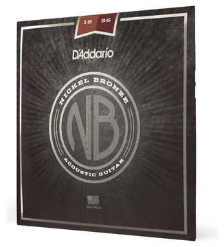 D"Addario NB1656 016/056 resophonic nickel bronze