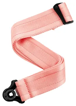 D'addario Auto-Lock Guitar Strap - New Rose