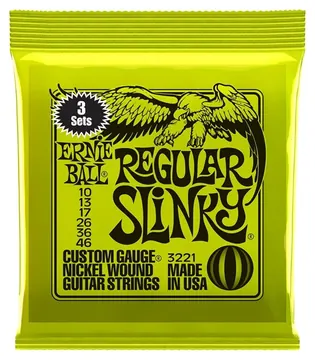 Ernie Ball 3221 3 Pack