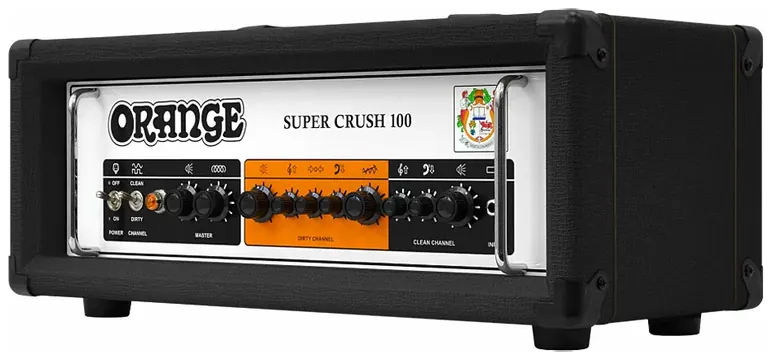 Orange Super Crush 100 Head Black