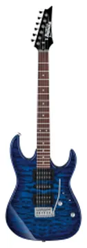 Ibanez GRX70QATBB Transparent Blue Burst Gio