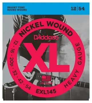 D'Addario Electric Nickel Wound .012-.054