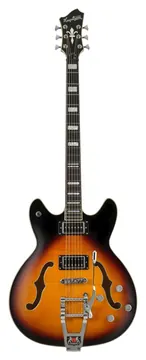 Hagstrom Tremar Viking Deluxe Baritone Tobacco Sunburst