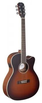James Neligan EZR OMCFI Orchestra Electro Acoustic Guitar Cut Away Cedar Sunburst