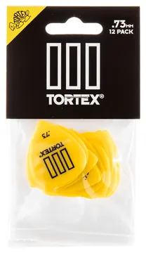 Dunlop 462P73 Tortex III Plectrum 0.73mm 12-Pack
