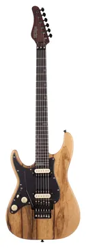 Schecter Sun Valley Super Shredder Exotic Black Limba Left Handed