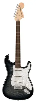Squier Fender Squier FSR Stratocaster LRL WPPG Black Burst