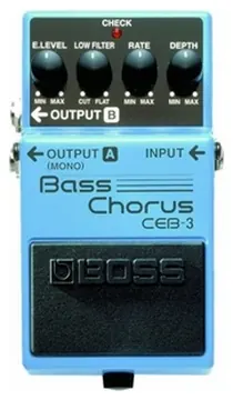 Boss CEB3 chorus effectpedaal voor de basgitaar