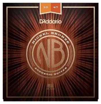 Encordoamento D'addario Violão Aço .010 Nickel Bronze Nb1047
