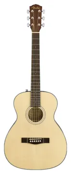 Fender Ct60S Travel Natural Chitarra Acustica Scala Ridotta