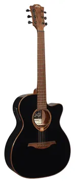 Lâg Tramontane T118Ace-Blk Auditorium Ctw Black