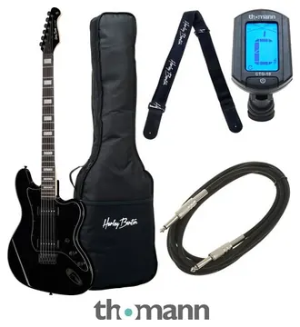 Harley Benton JA-Baritone BK Bundle