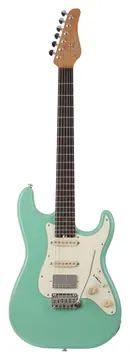 Schecter HSS Nick Johnston Signature Atomic Grün