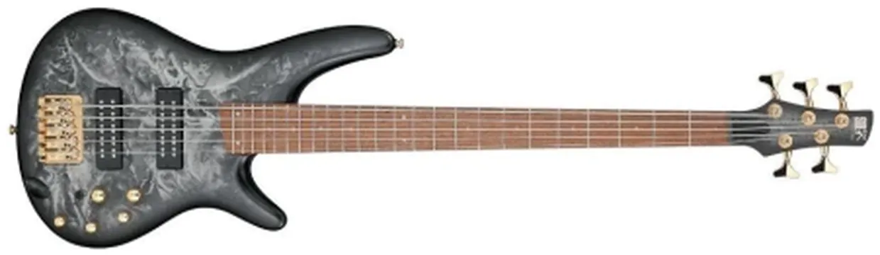 Ibanez Contra Baixo Ibanez 5 Cordas Ativo Sr305 Edx Bzm Black Ice Frozen Matte (3879)
