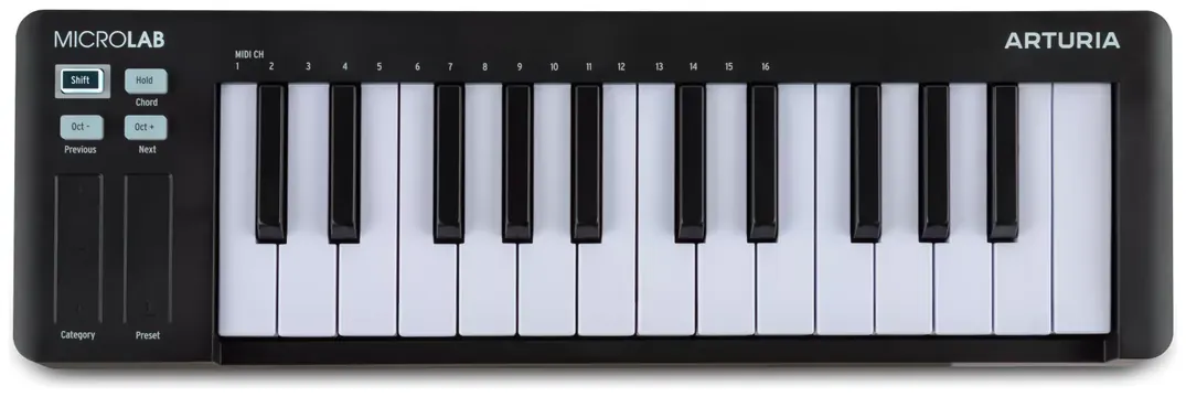 Arturia MicroLab mk3 Noir