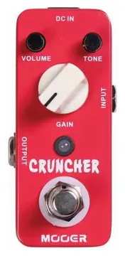 Pedal Efeitos Mooer Distorção Cruncher