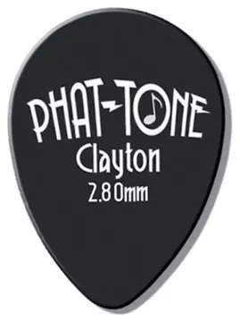 Clayton Phat Tone Small Teardrop Plektrum 2,8 526630