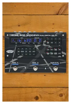 Boss SDE-3000EVH - Stereo Eddie Van Halen Dual Delay Pedal