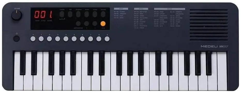 Medeli MK37/BK Mini-Keyboard 37 Tasten