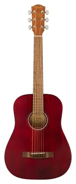 Fender Fa15 Chitarra Acustica 3/4 Red