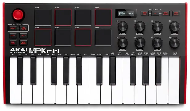 Akai MPKMINI3 Mini Midi Controller