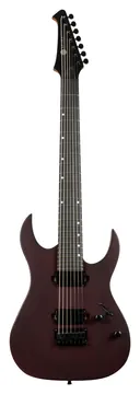 Spira S-407 MWR Satin Winered 7-Saiter E-Gitarre