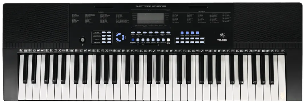 Keyboard KB-316 Black keyboard