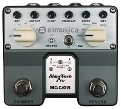 Mooer Pedal Mooer Digital Reverb Reecho Pro ShimVerb Original