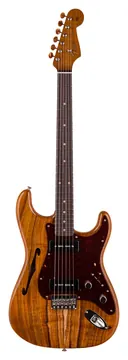 Fender Custom Shop Stratocaster Dual P90 Koa NOS Verouderd naturel Artisan 2025