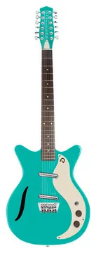 Danelectro 59 "S" Vintage 12 Dark Aqua 12-Saiter E-Gitarre