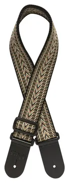 Stagg SWO COT RAF GRE Gitarrengurt (50mm) aus gewebter Baumwolle, grün