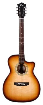 Guild Om-260Ce Deluxe Burl
