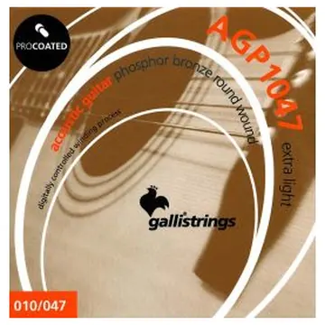 Galli ProCoated Phosphor Bronze String Set Acoustic, AGP1047