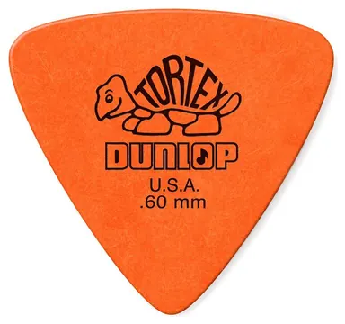 Dunlop Tortex Triangle .60mm Pick - Set of 6