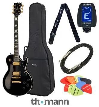 Harley Benton SC-500 BK Vintage Serie Bundle