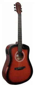 Giannini Folk Elétrico Sunburst Satin Gdh Ceq Sbs C/ Bag (12161)