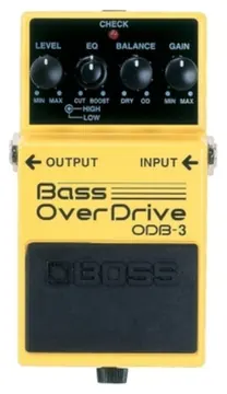 Boss Pedal de Efeito Boss Bass OverDrive ODB3