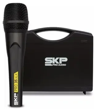 Microfone Dinâmico SKP PRO35