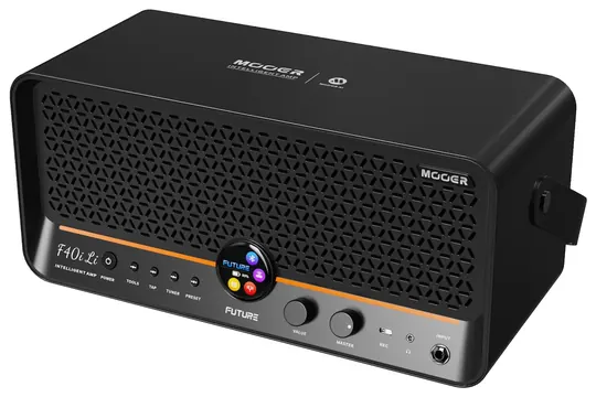 Mooer F40i LI BK Phantom Black Combo 40W/2x4Zoll Intelligenter Akku Modeling Gitarrenverstärker