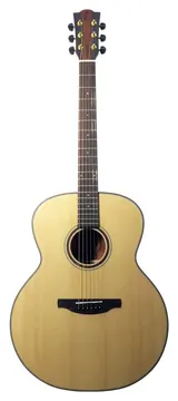 Effedot J-23-M Chitarra Acustica Jumbo Finitura Opaca Fasce E Fondo IN Sapele Manico IN Mogano Colore Natural
