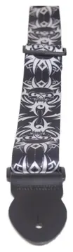 Levin 2" Webbing Graphic Guitar Strap Tribal Skulls (LS-G-WG-200-TRIBAL-SKULLS)