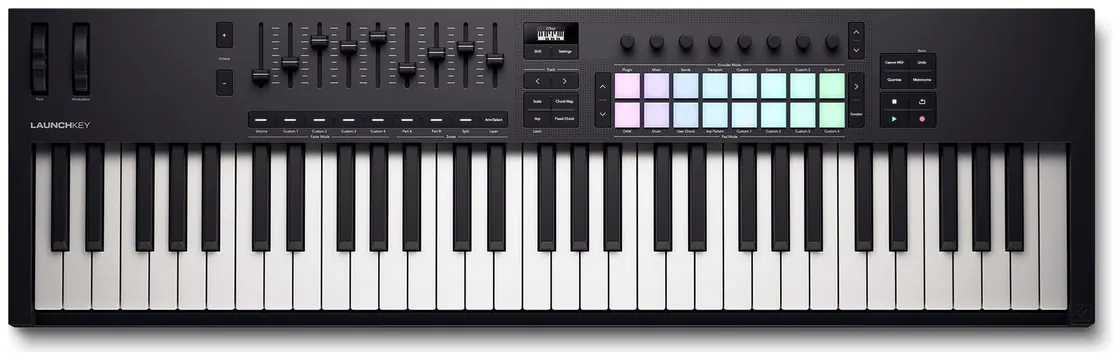 Novation Controlador MIDI Novation Launchkey 61 MK4 61 Teclas