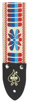 D'Andrea Ace Vintage Reissue Guitar Strap (ACE-8) Big Sky