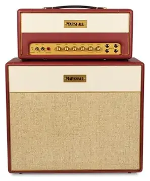 Marshall SV20HD36-H Maroon/Cream LTD Testata Valvolare per chitarra 20W + MARSHALL 1974CXD3-H Maroon/Cream LTD - Cabinet per Chitarra 12" 20W