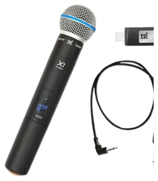 TSI Microfone Sem Fio TSI X1 UHF