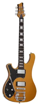 Schecter Stargazer-6 Vibrato LH Metallic Gold