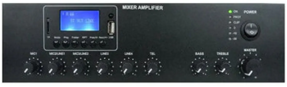 Karma Amplificador Audio 100V 240W DAB/FM/USB/MP3