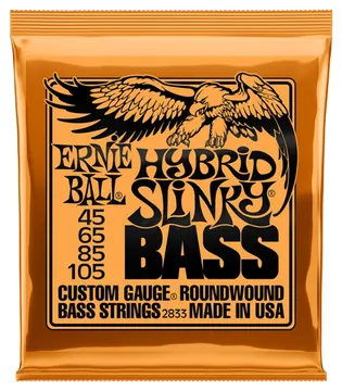 Ernie Ball EB2833 Saiten E-Bass 045-105 Hybrid