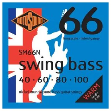 Rotosound 'Swing Bass 66' SM66N Nickel Hybrid 40-100 SM66N