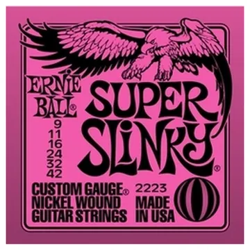 Ernie Ball Super Slinky elektrisch 0.09